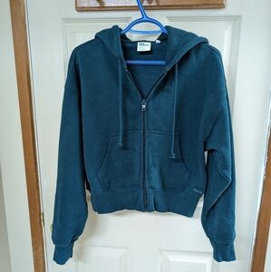 TNA Boxy Cropped Boyfriend Hoodie